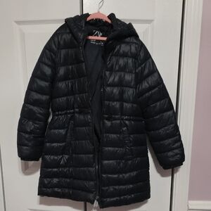 Zara Kids Midnight Puffer Coat